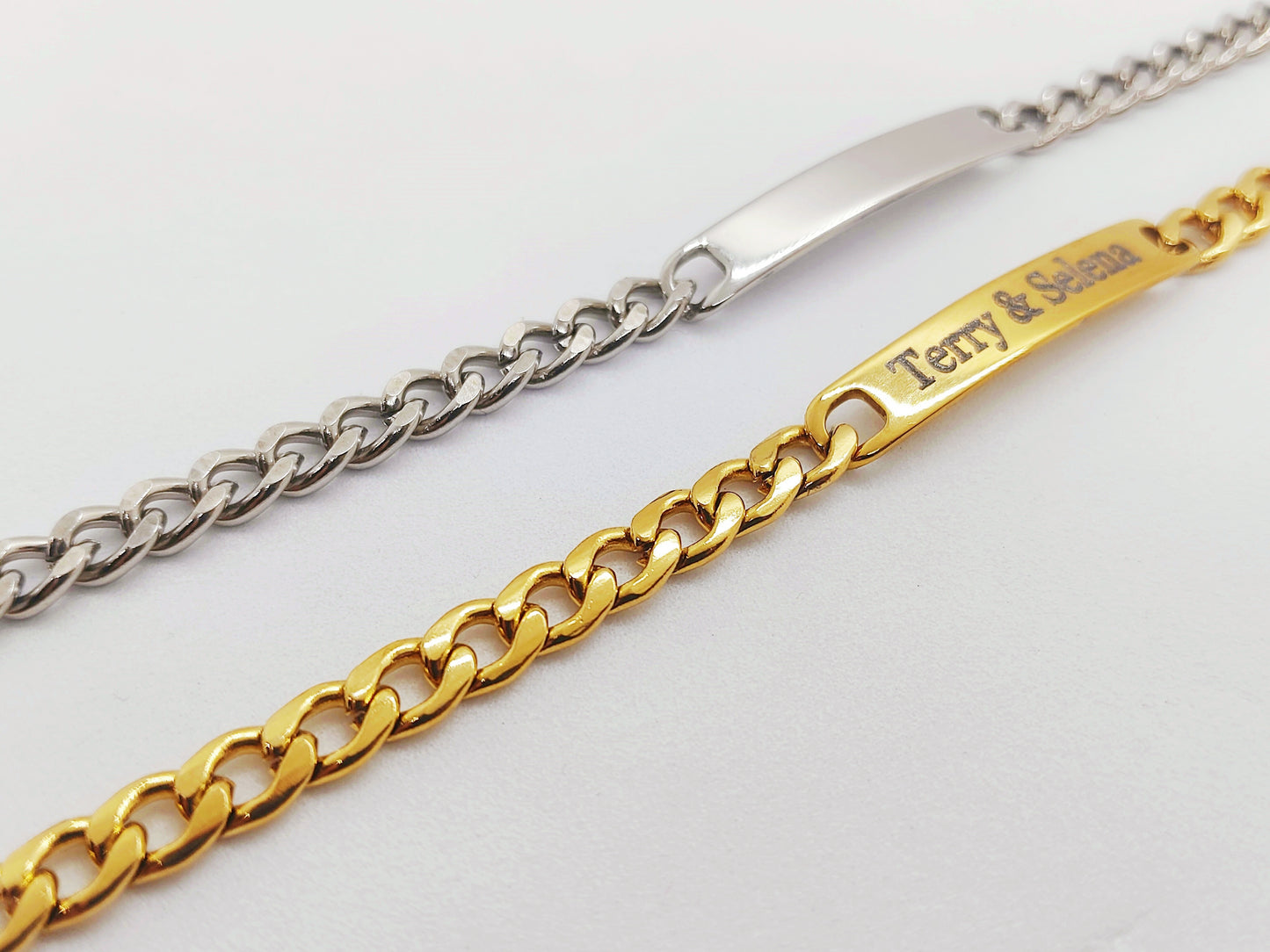 Personalized Handwriting Curb Chain Bracelet